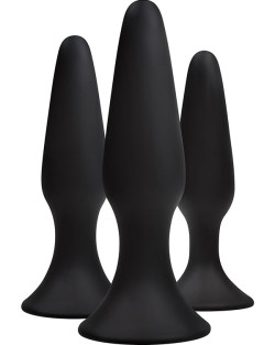 NOXXX 3'lü Silikon Anal Plug