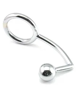 Çelik Penis Halkalı Anal Plug