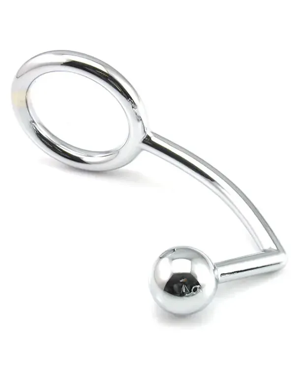 Çelik Penis Halkalı Anal Plug