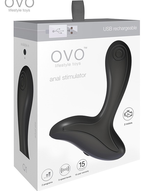 OVO Şarjlı Anal Vibratör Q1