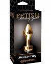Mini Taşlı Metal Anal Plug