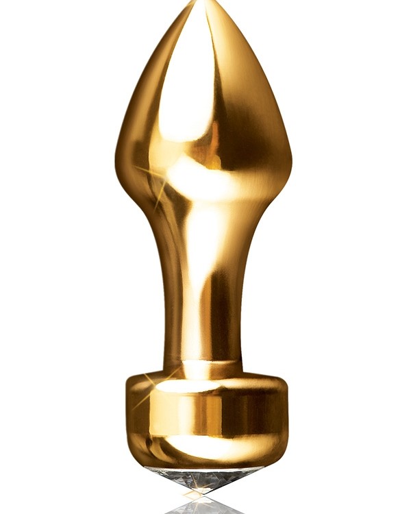 Mini Taşlı Metal Anal Plug
