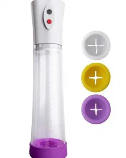 Otomatik Şarjlı Penis Pompası 3 Başlıklı
