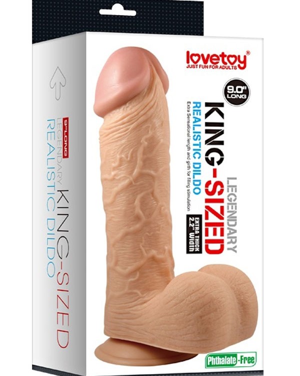 LoveToy Realistik Dildo 23 cm