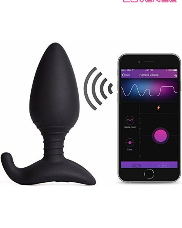 Lovense HUSH App Controlled Anal Plug 1.75"