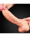 LoveToy Double Layer Platinyum Silikon Realistik Dildo 25 cm