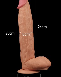 LoveToy Büyük Boy Realistik Gerçekci Dildo 28 cm