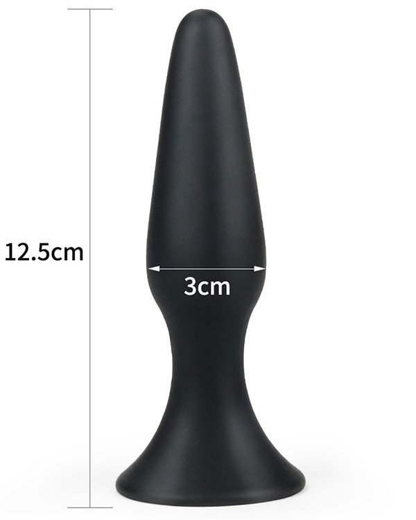 LoveToy Silicone Anal Plug L 12.5 cm