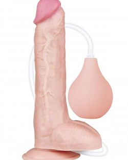 LoveToy Fışkırtmalı Dildo 25 cm