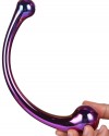 Çift Başlı Lüx Kavisli Cam Dildo