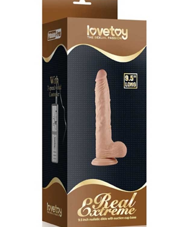 LoveToy Titreşimli Penis 24 cm