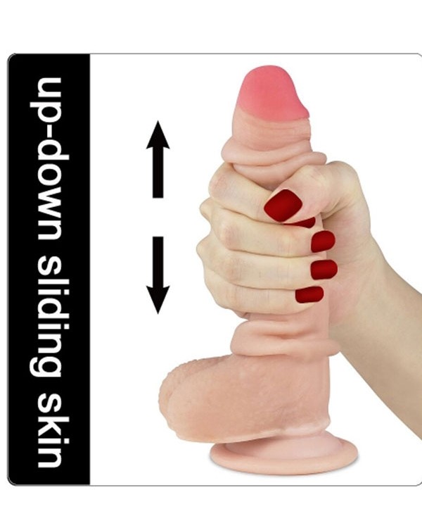 LoveToy Çift Katmanlı Penis17.5 cm