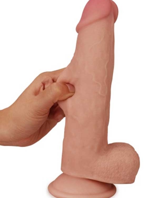 LoveToy Çift Katmanlı Dildo 20 cm