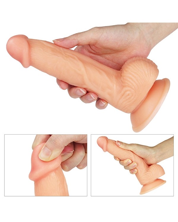Ultra Yumuşak Realistik Dildo 20 cm