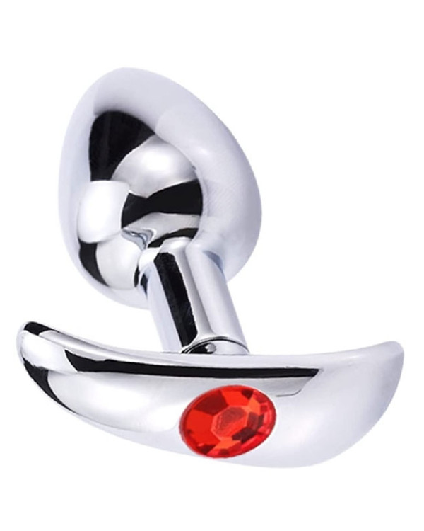 NOXXX Anal Plug Taşlı T şeklinde 8 cm