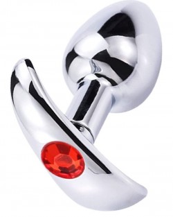 NOXXX Anal Plug Taşlı T şeklinde 8 cm