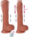 İleri Geri Hareketli Döner Başlı Şarjlı Realistik Dildo 22 cm