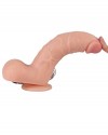 Vibrating Realistik Dokulu Titreşimli Dildo 21 cm