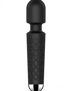 NOXXX Wand Masaj Aleti Şarjlı 28 Fonksiyonlu Siyah