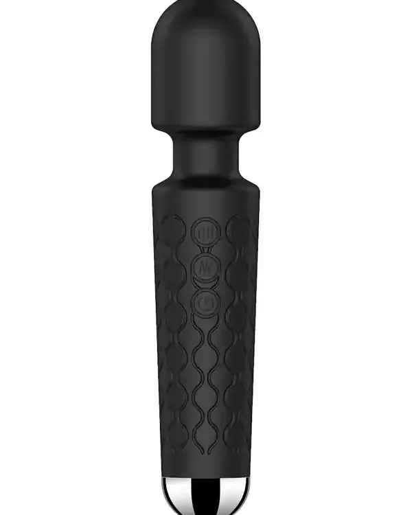 NOXXX Wand Masaj Aleti Şarjlı 28 Fonksiyonlu Siyah