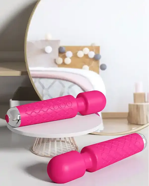 NOXXX Wand Masaj Aleti Şarjlı 28 Fonksiyonlu Pembe