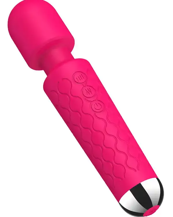 NOXXX Wand Masaj Aleti Şarjlı 28 Fonksiyonlu Pembe