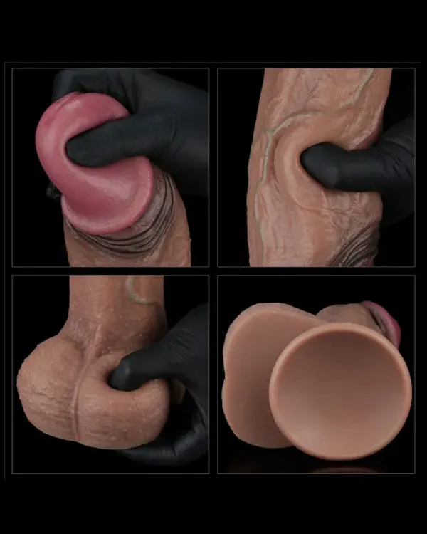11'' Dual Layered Silicone Cock XXL 28 cm