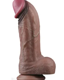 11'' Dual Layered Silicone Cock XXL 28 cm