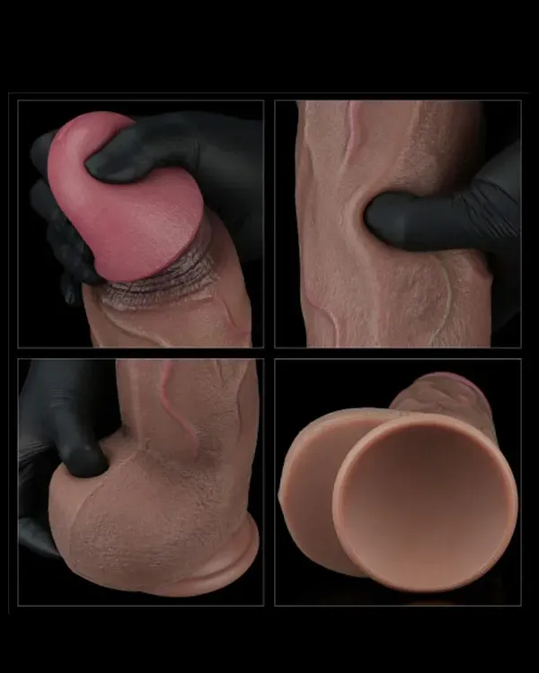 12'' Dual Layered Silicone Cock XXL 31 cm