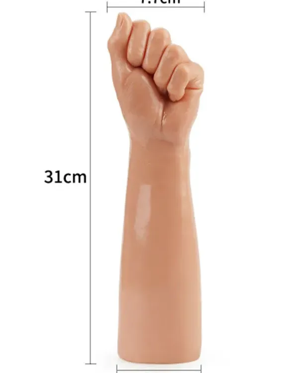 12" King Size Realistic Bitch Fist Yumruk Dildo 31 cm