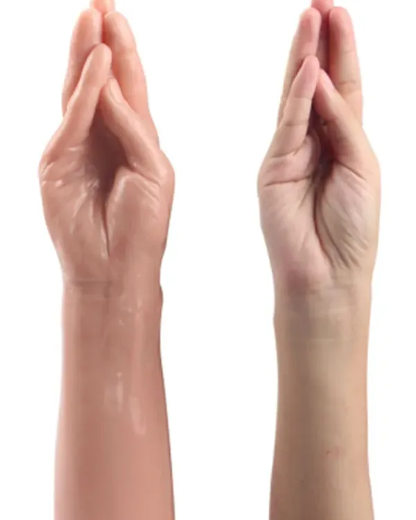 13.5" King Size Realistic Magic Hand El Dildo 35 cm