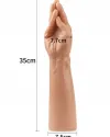 13.5" King Size Realistic Magic Hand El Dildo 35 cm