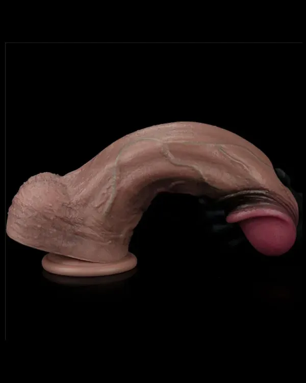 13'' Dual Layered Silicone Cock XXL 33 cm