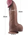 13'' Dual Layered Silicone Cock XXL 33 cm