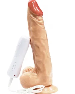 NOXXX Gerçekçi Titreşimli Dildo 25 cm