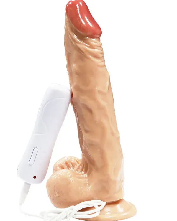 NOXXX Gerçekçi Titreşimli Dildo 25 cm