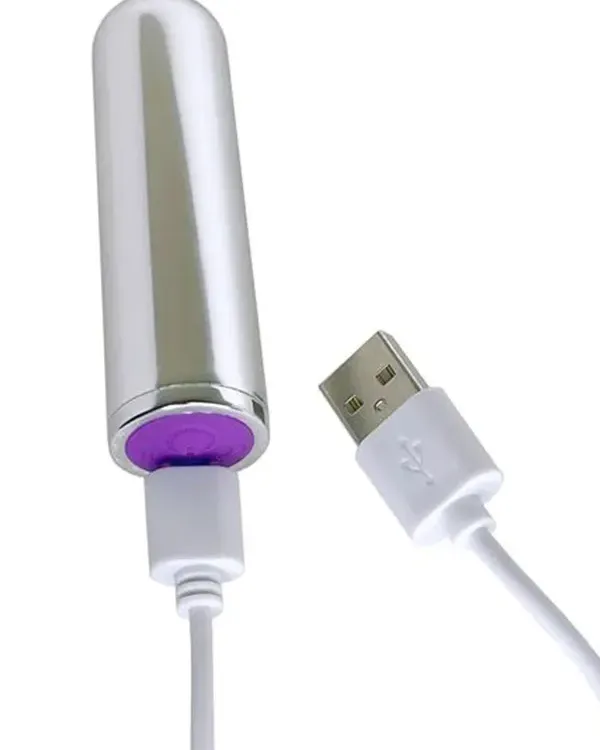 Ultra Güçlü Mini Şarjlı Bullet Vibratör 7.5 cm