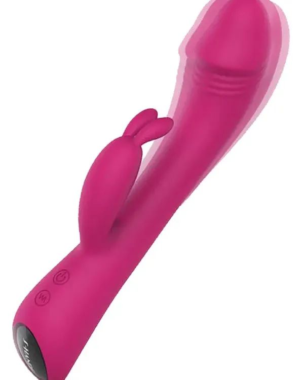 Ultra Güçlü Şarjlı Titreşimli Tavşan Vibratör 22 cm