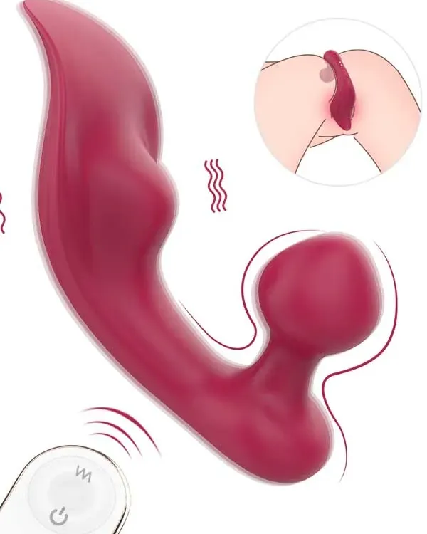Giyilebilir Anal ve Vajinal Şarjlı Uzaktan Kumandalı Vibratör