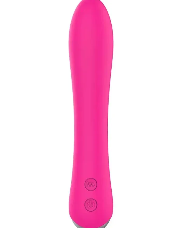 Isıtmalı Şarjlı  Güçlü Titreşimli Esnek Silikon Vibratör 17.5 cm