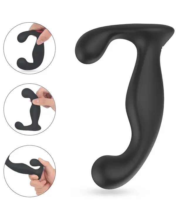 Anal ve Prostat Uyarım Vibratörü Uzaktan Kumandalı Şarjlı