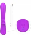 Esnek Ultra Güçlü Şarjlı Vibratör 18 cm