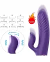 İleri Geri Hareketli Isıtmalı Şarjlı G-Spot Vibratör 21 cm