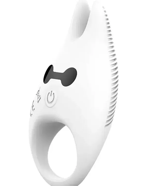 Diablo Led Işıklı Şarjlı Titreşimli Penis Halkası