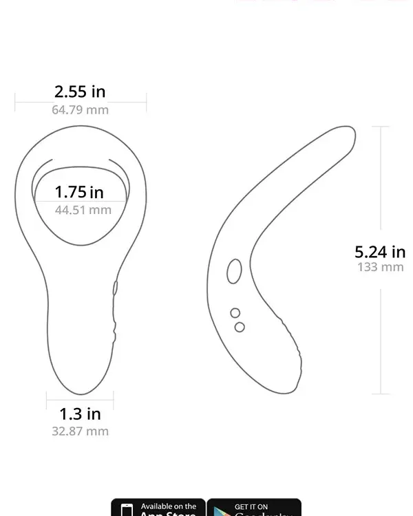 Lovense Diamo Penis Halkası App Controlled