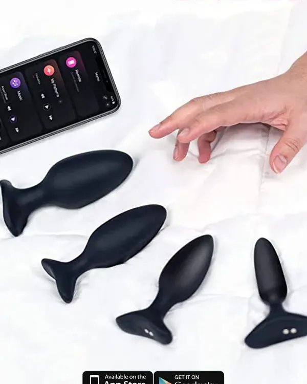 Lovense HUSH 2 Anal Plug 1" App Controlled