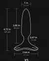 Lovense HUSH 2 Anal Plug 1" App Controlled