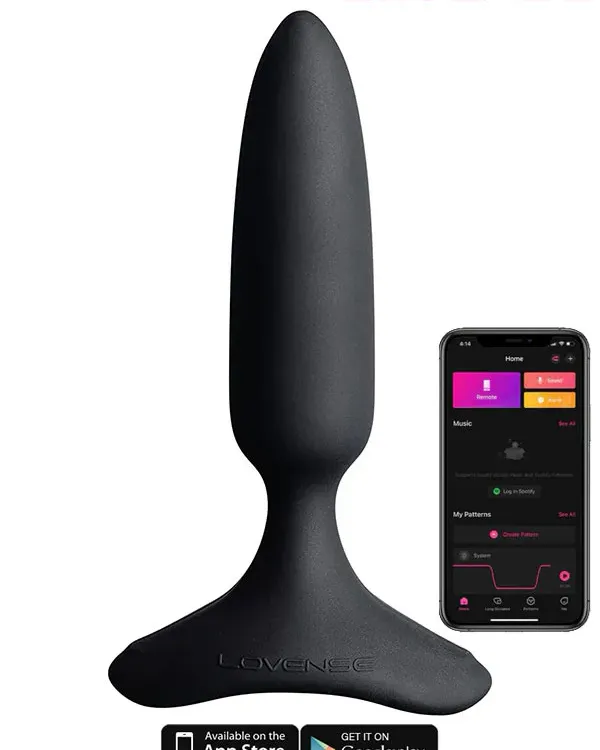 Lovense HUSH 2 Anal Plug 1" App Controlled