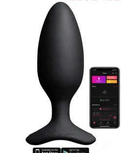 Lovense HUSH 2 Anal Plug 1.75" App Controlled