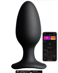 Lovense HUSH 2 Anal Plug 2.25" App Controlled